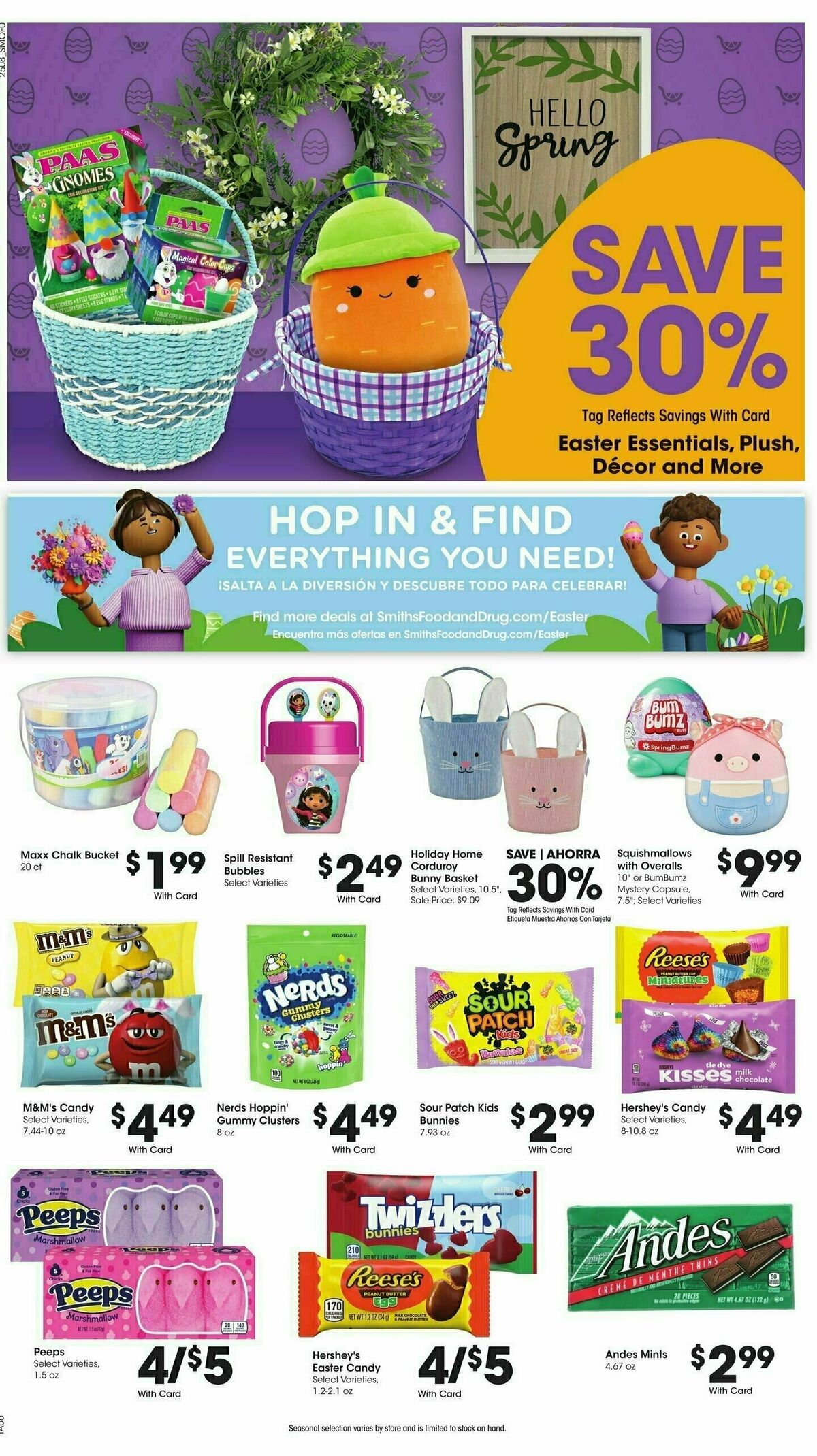 Smith's Weekly Ad from March 26