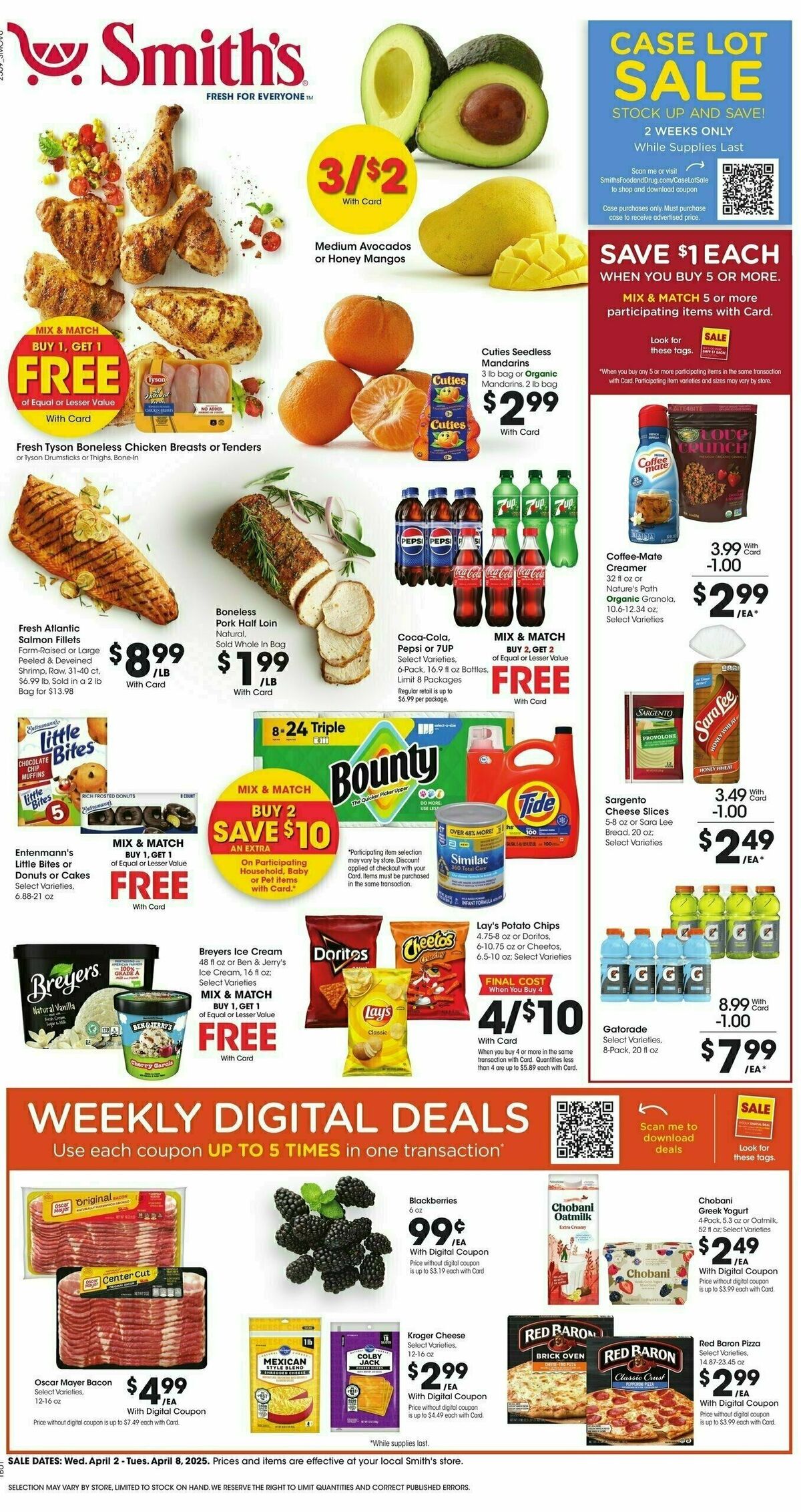 Smith's Weekly Ad from April 2