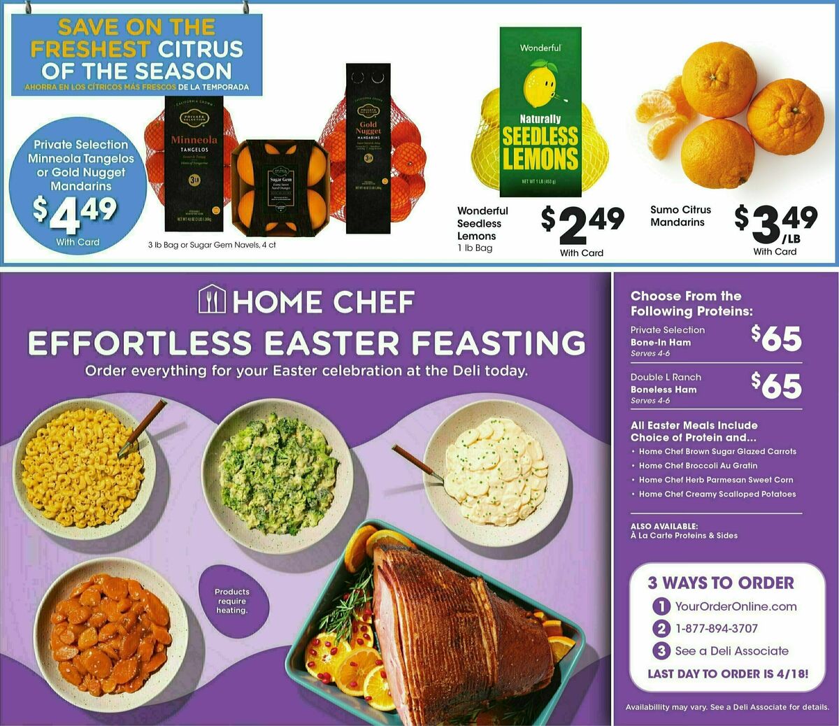 Smith's Weekly Ad from April 2