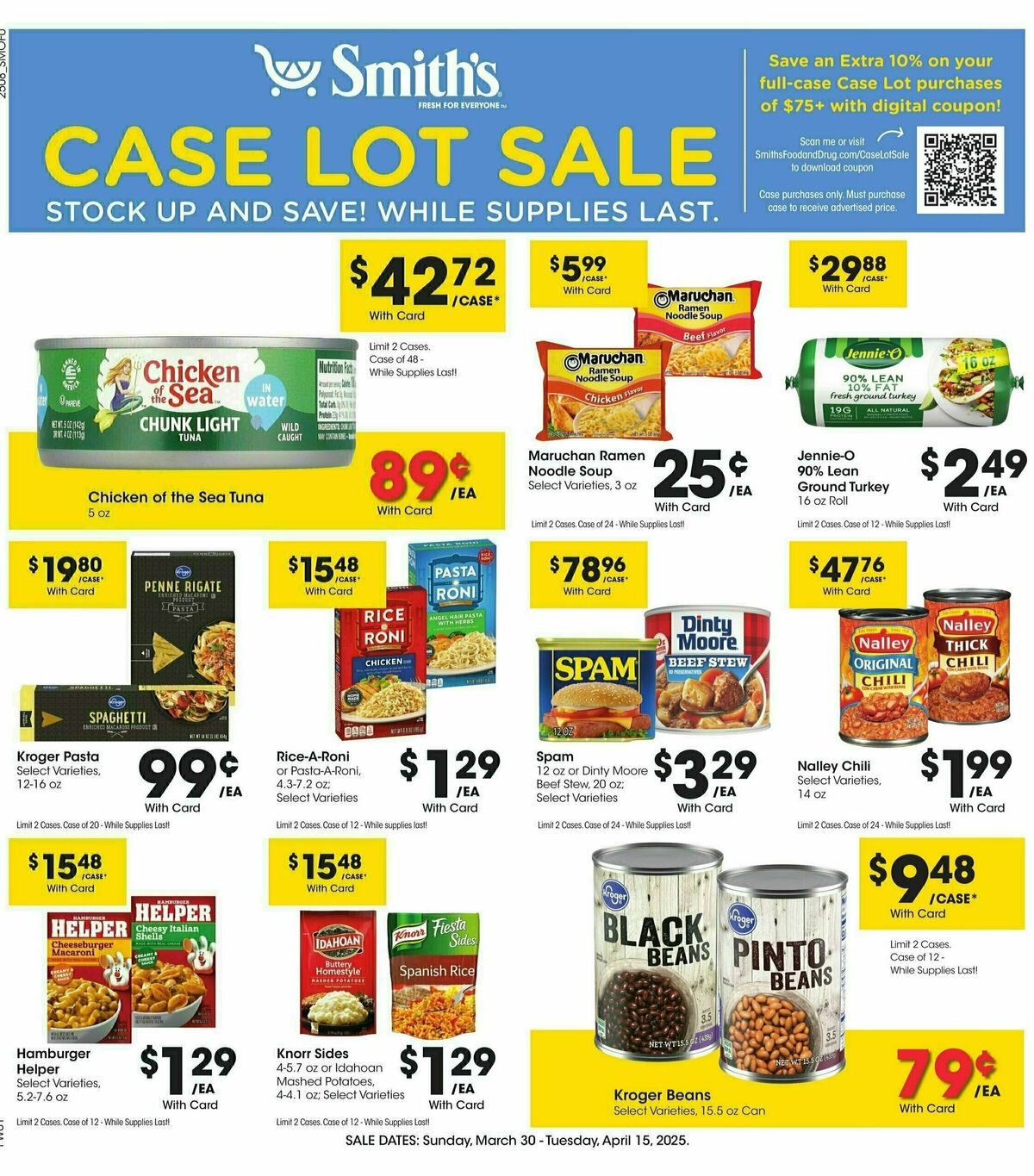 Smith's Weekly Ad from April 2