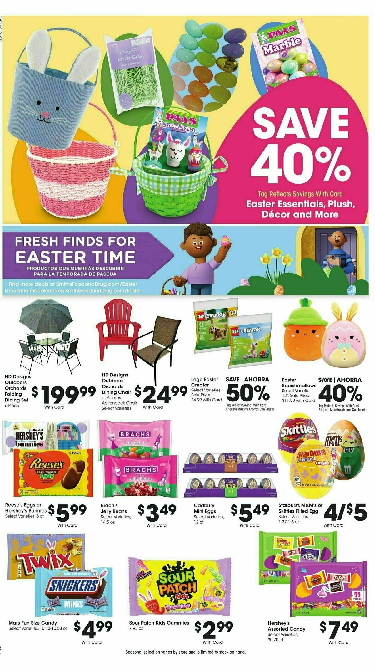 Smith's Weekly Ad from April 9