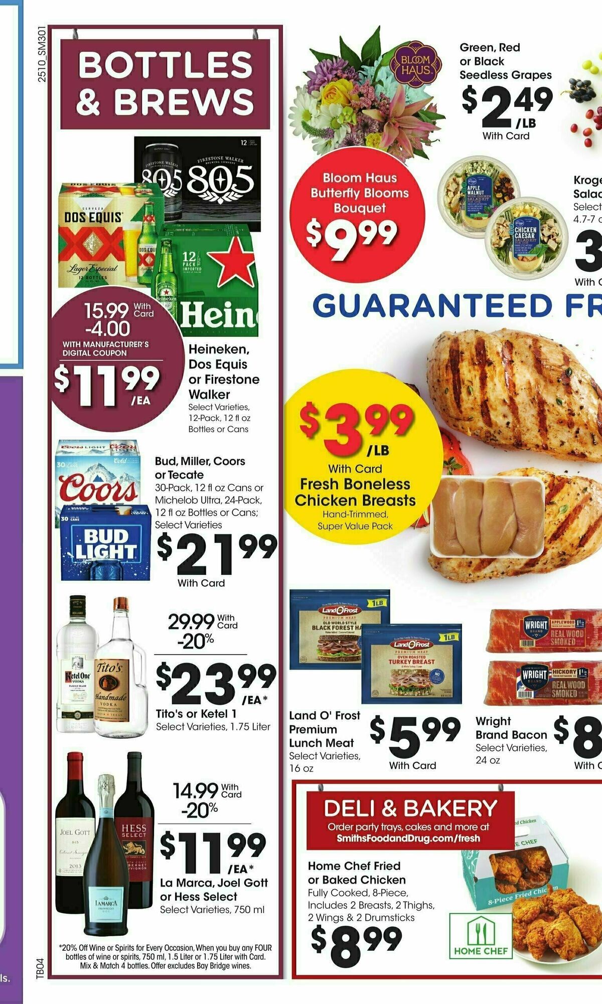 Smith's Weekly Ad from April 9