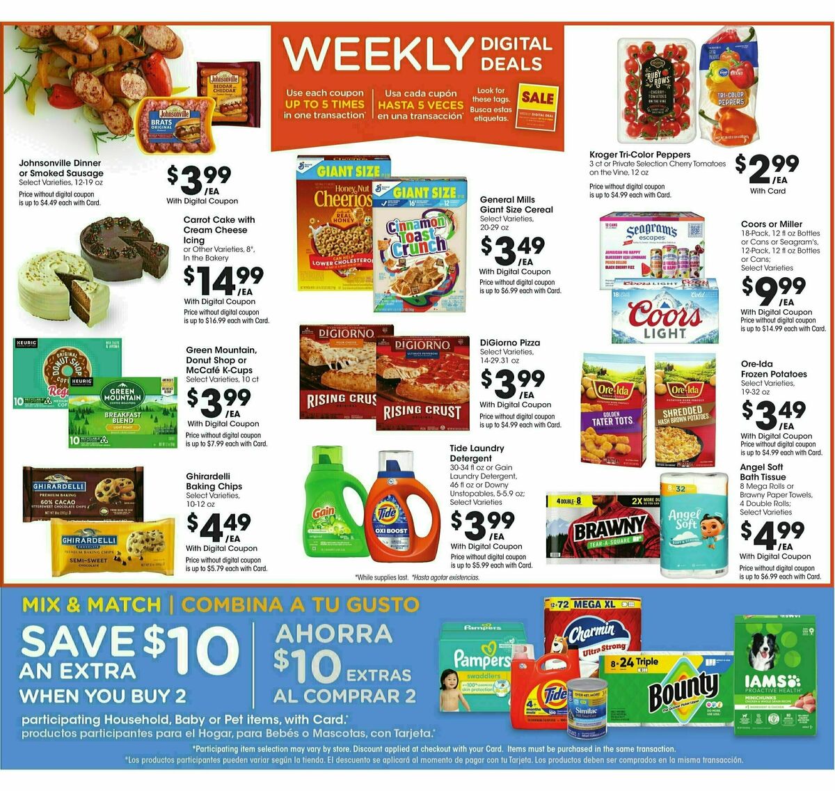 Smith's Weekly Ad from April 9