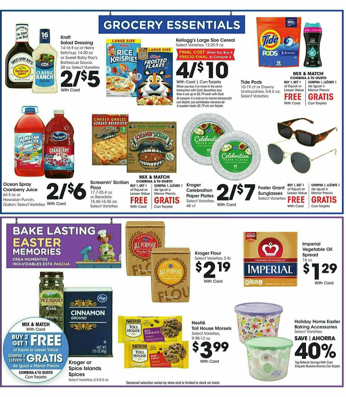 Smith's Weekly Ad from April 16