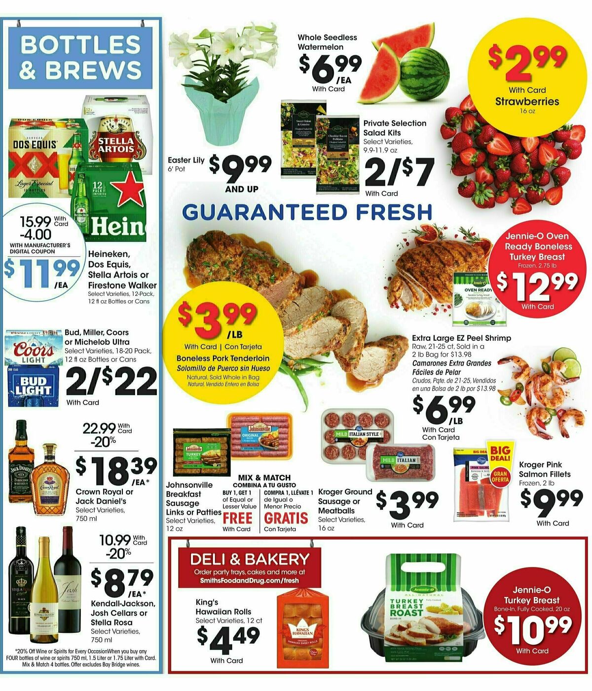Smith's Weekly Ad from April 16