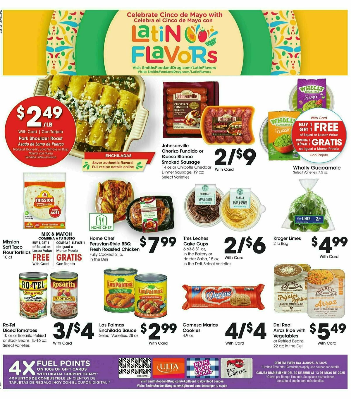 Smith's Weekly Ad from April 30