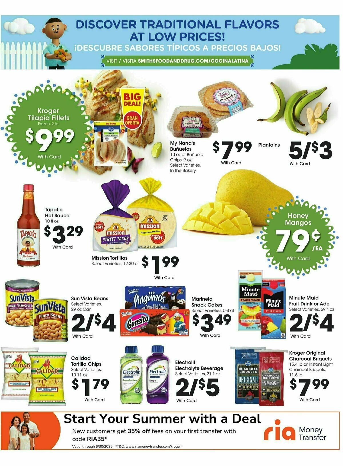 Smith's Weekly Ad from June 4