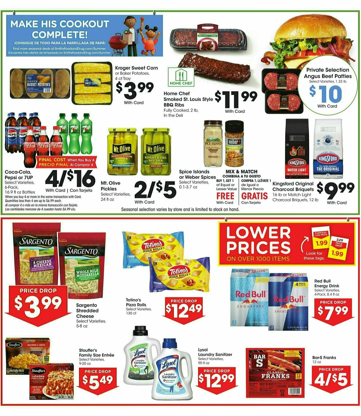 Smith's Weekly Ad from June 11