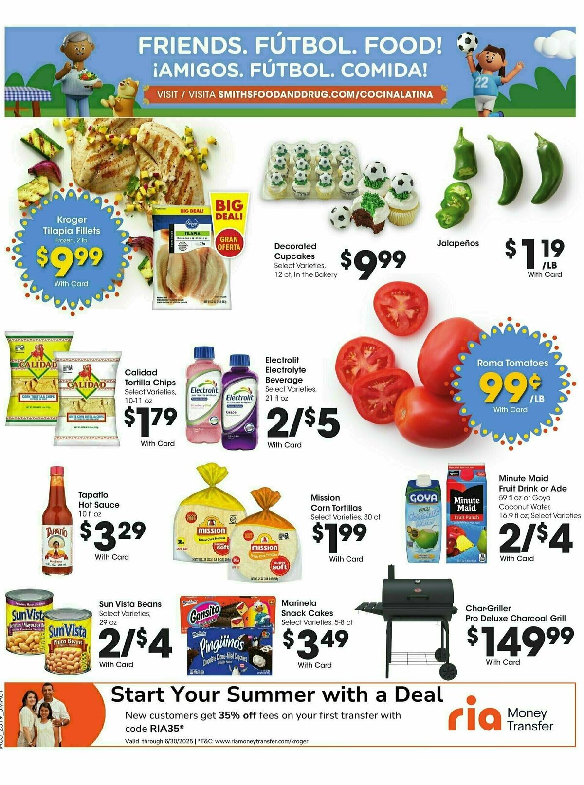 Smith's Weekly Ad from June 11