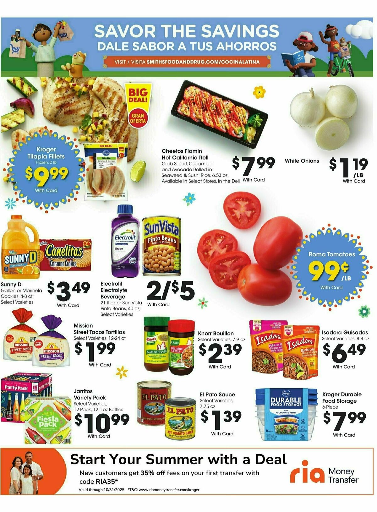 Smith's Weekly Ad from July 9