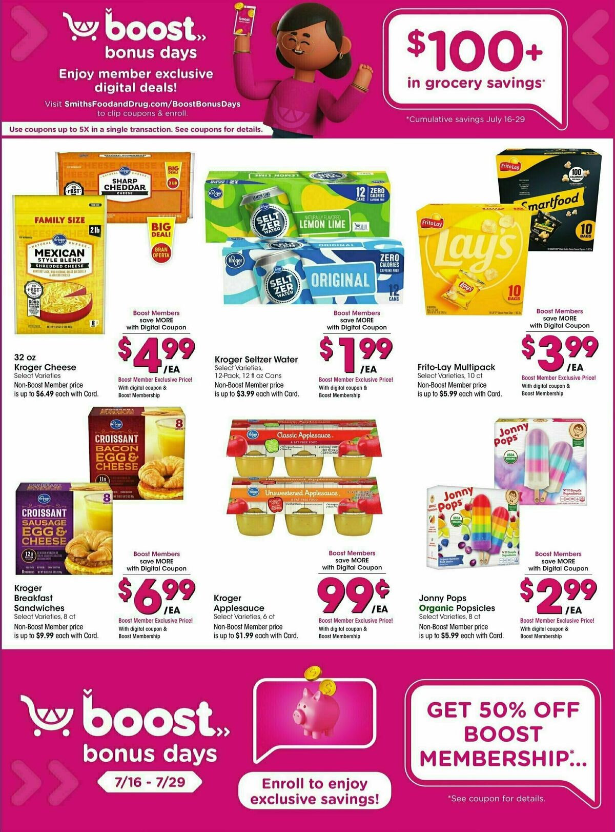 Smith's Weekly Ad from July 16