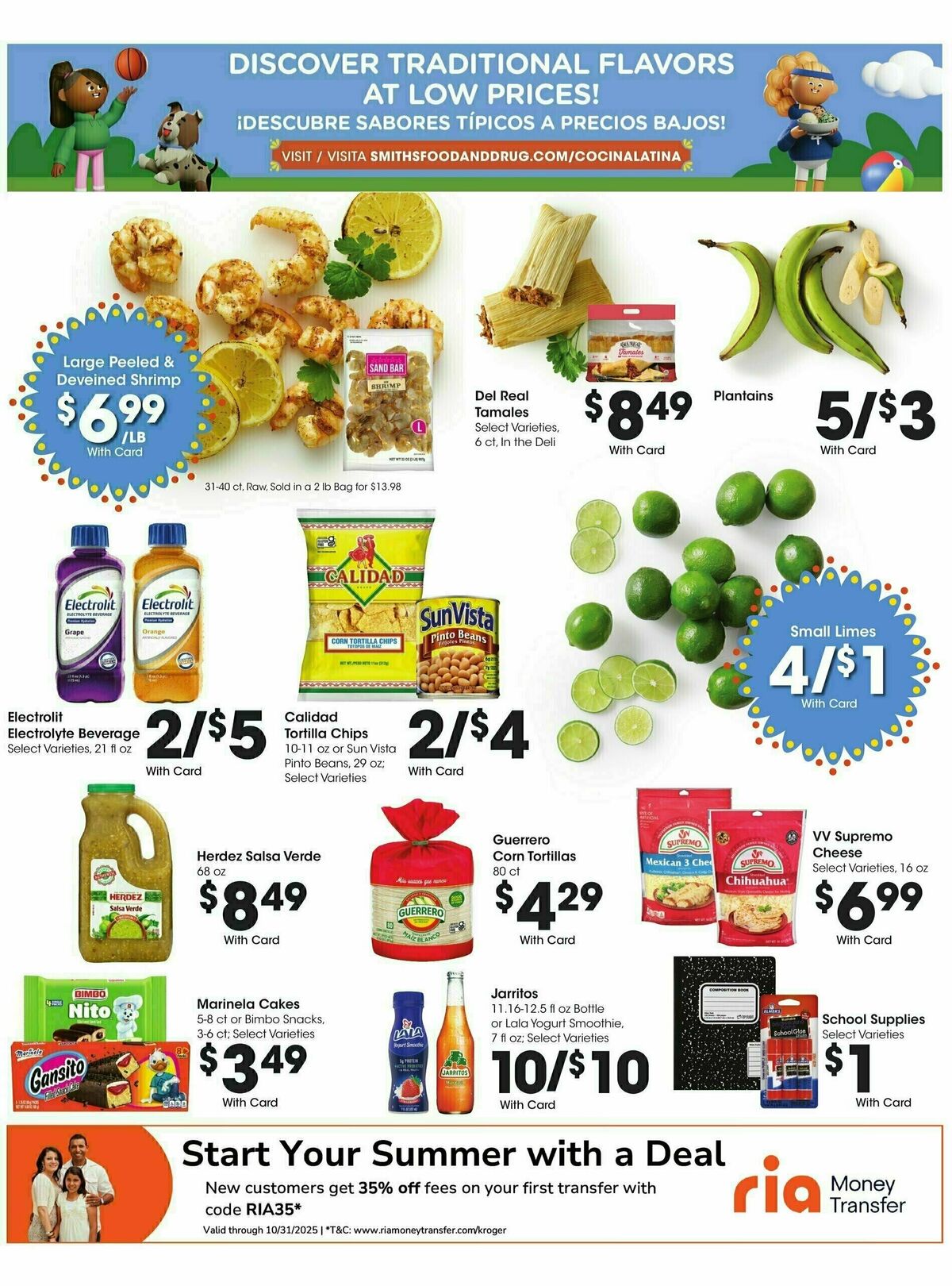 Smith's Weekly Ad from July 23