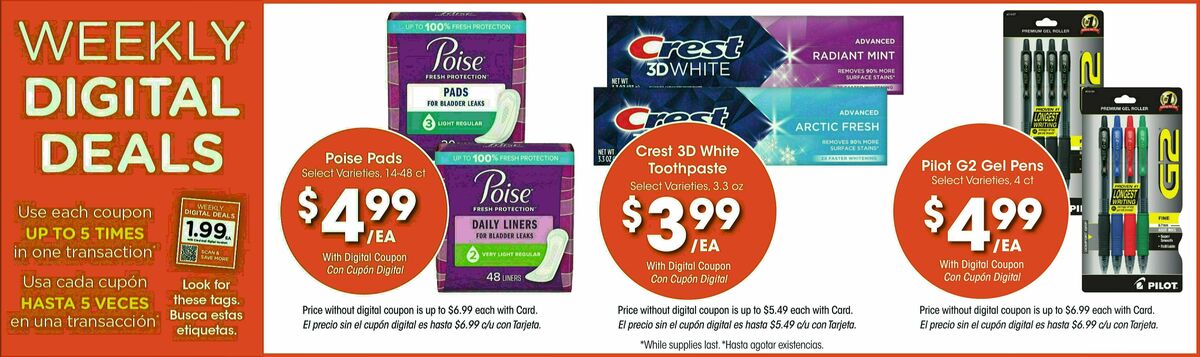 Smith's Weekly Ad from July 30