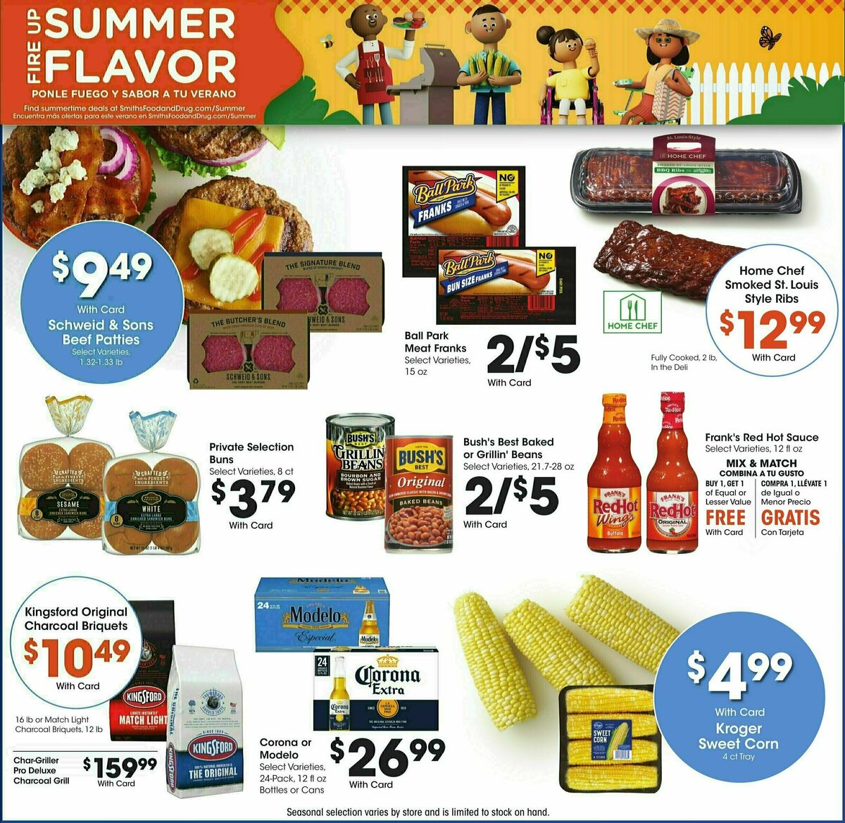 Smith's Weekly Ad from July 30
