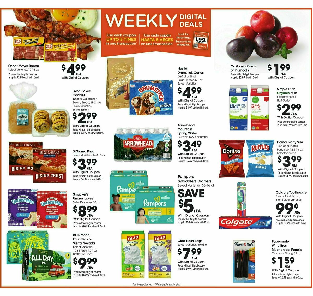 Smith's Weekly Ad from August 6