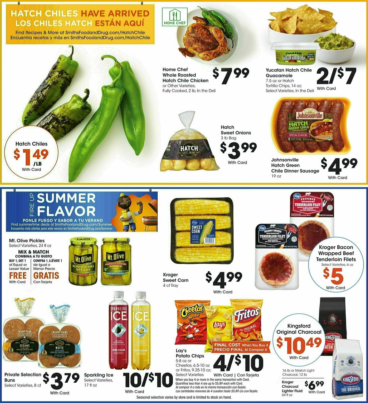 Smith's Weekly Ad from August 6