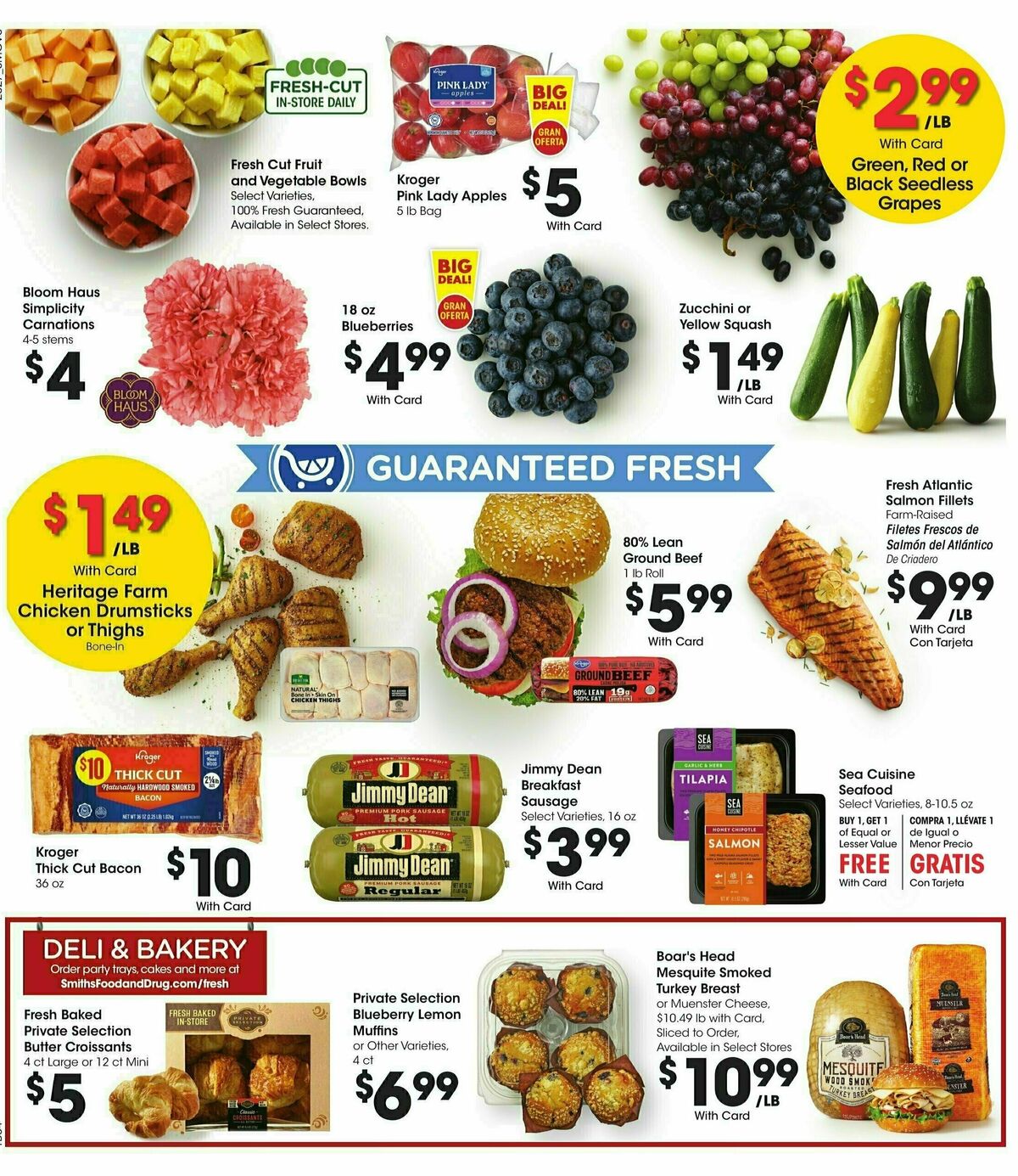 Smith's Weekly Ad from August 6