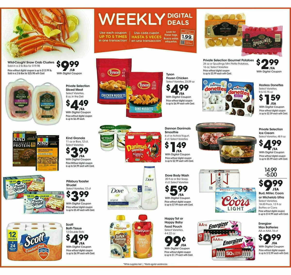 Smith's Weekly Ad from August 13
