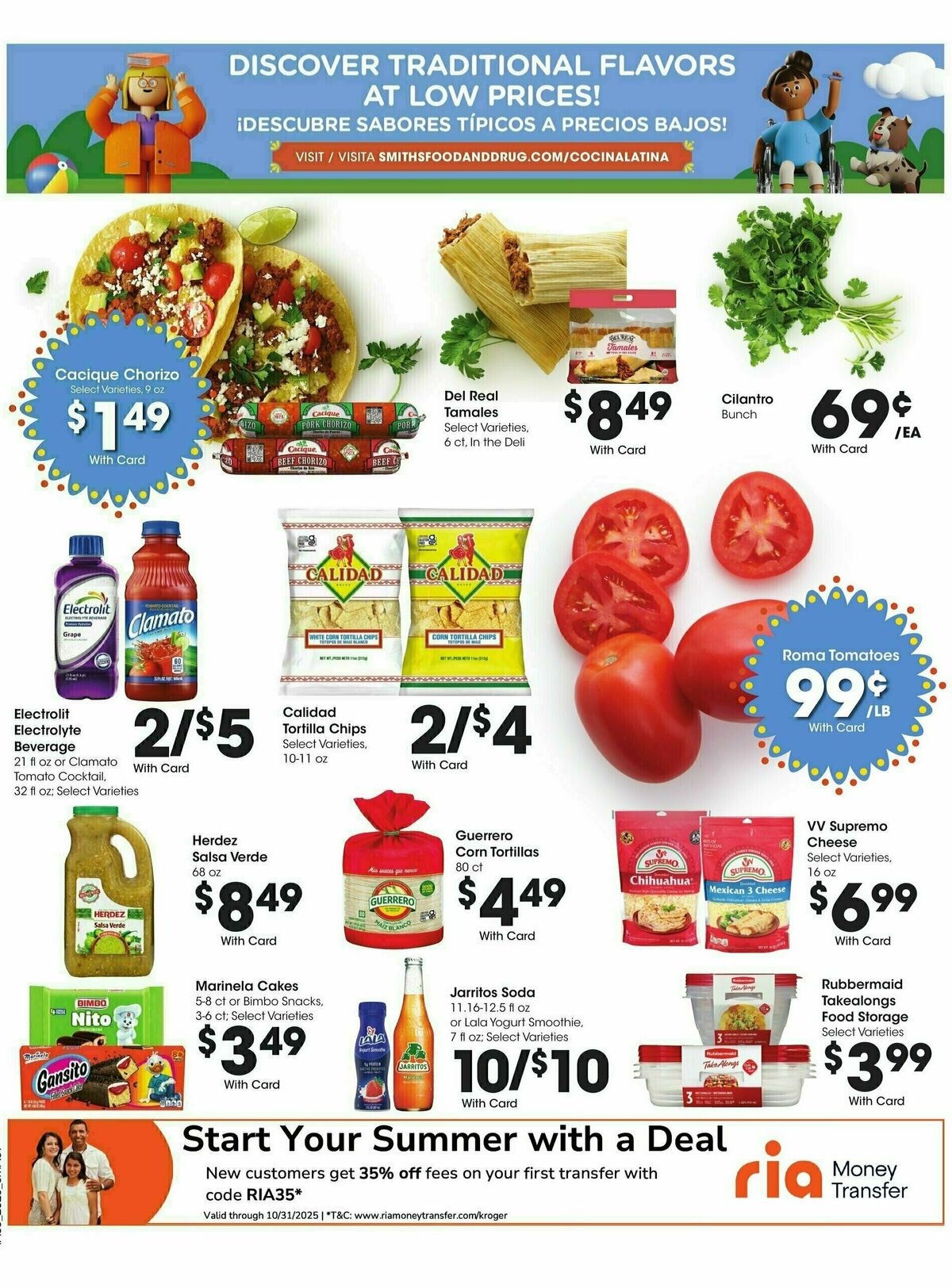 Smith's Weekly Ad from August 13