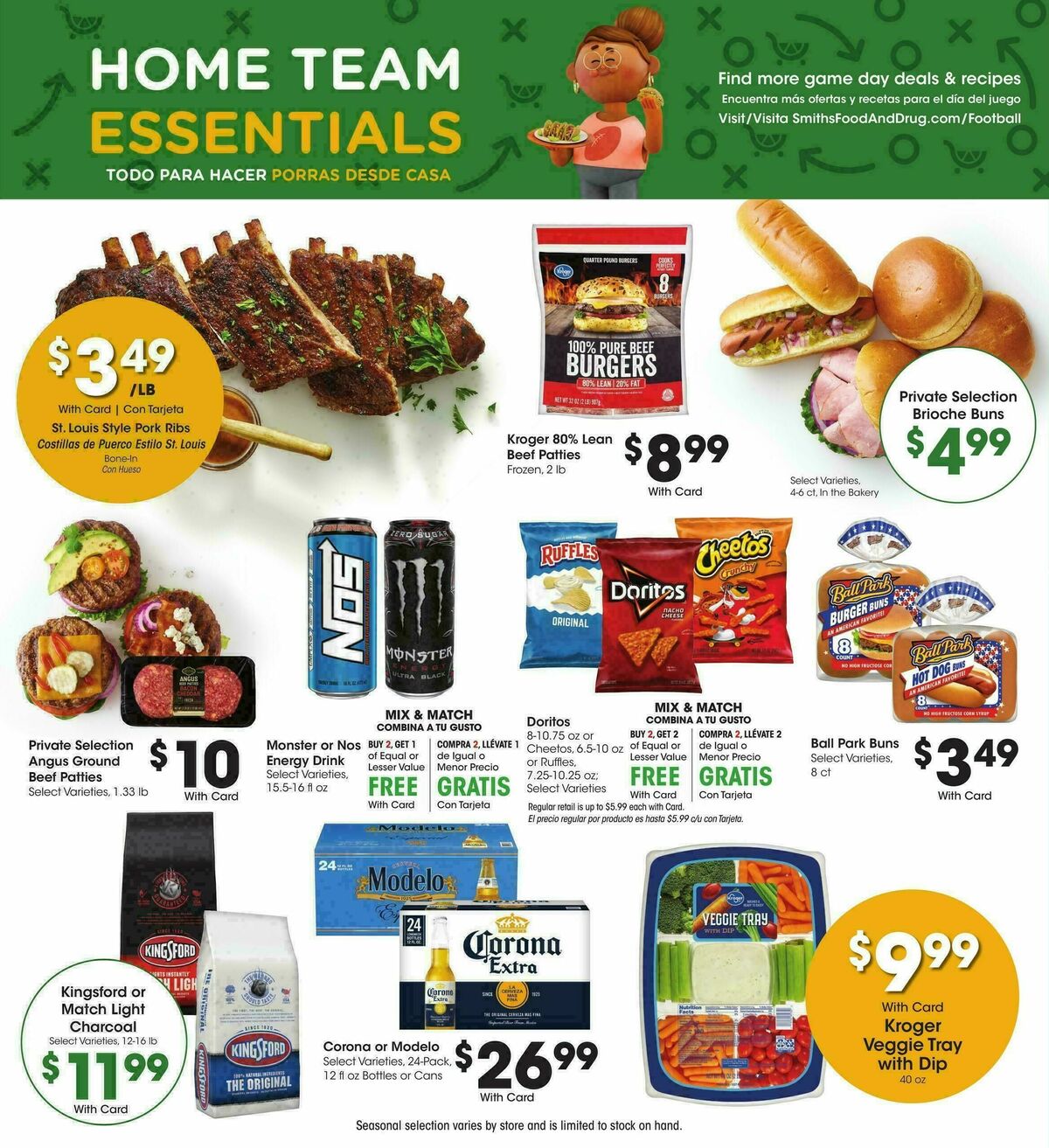 Smith's Weekly Ad from September 10