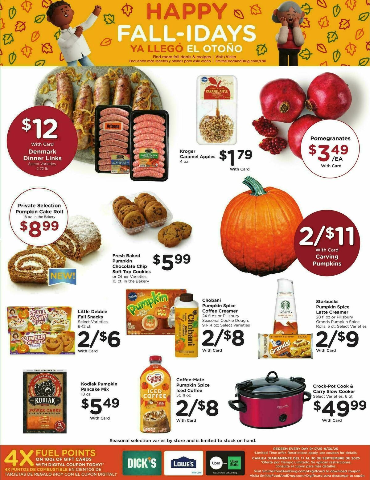 Smith's Weekly Ad from September 17