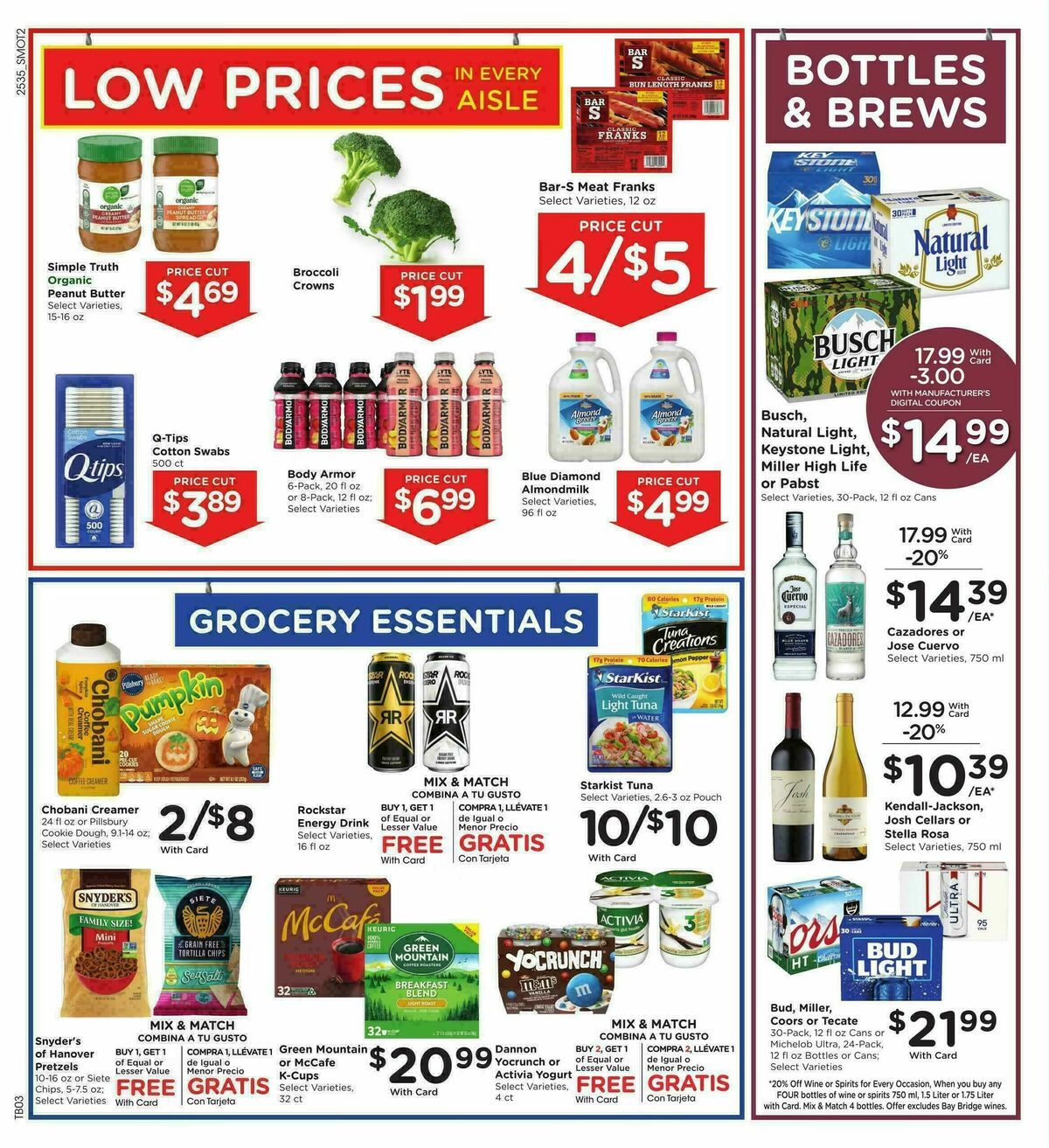 Smith's Weekly Ad from October 1
