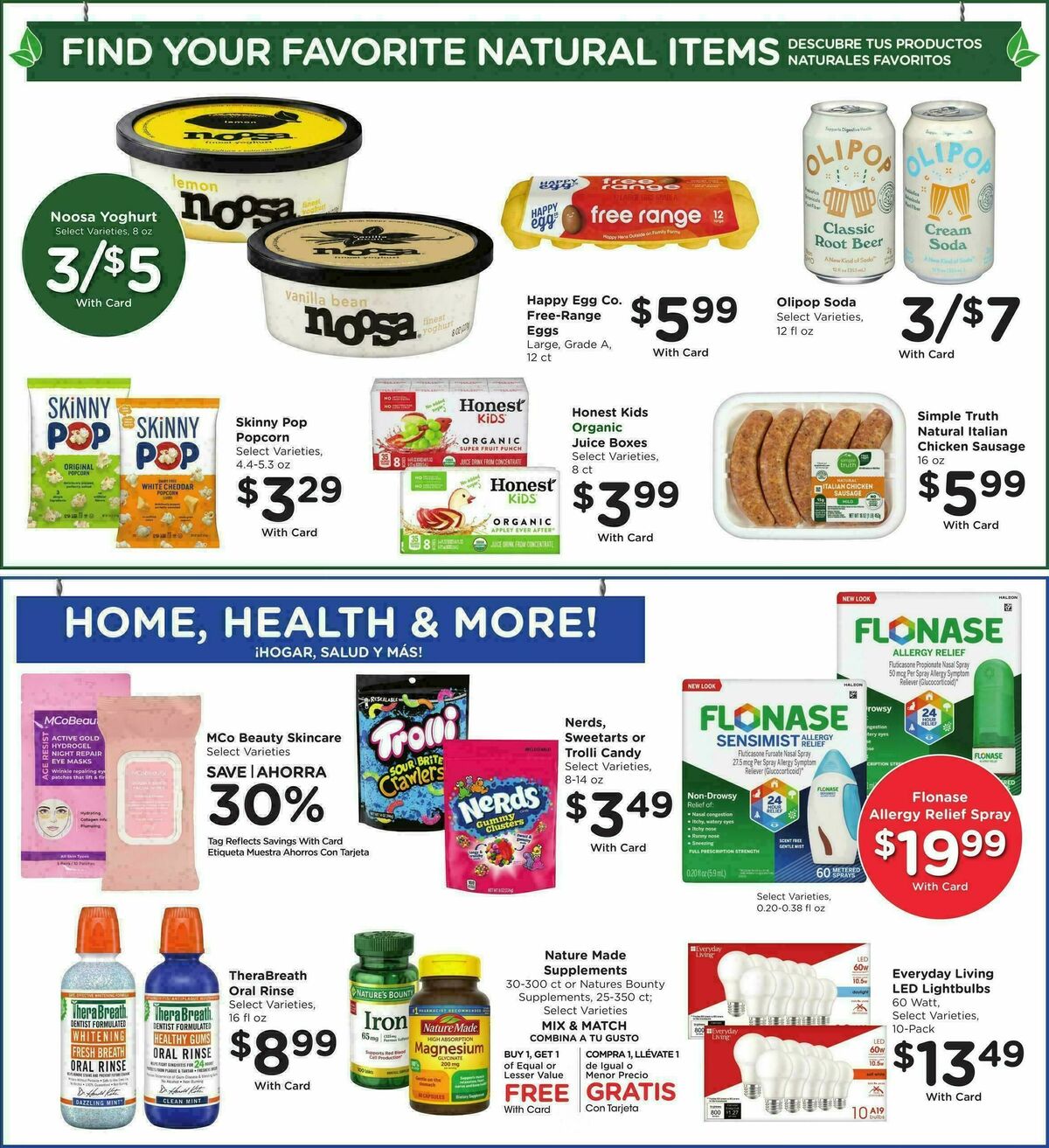 Smith's Weekly Ad from October 1