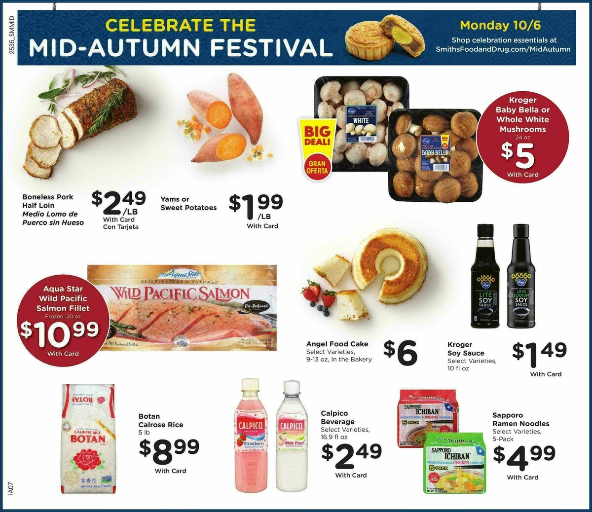 Smith's Weekly Ad from October 1