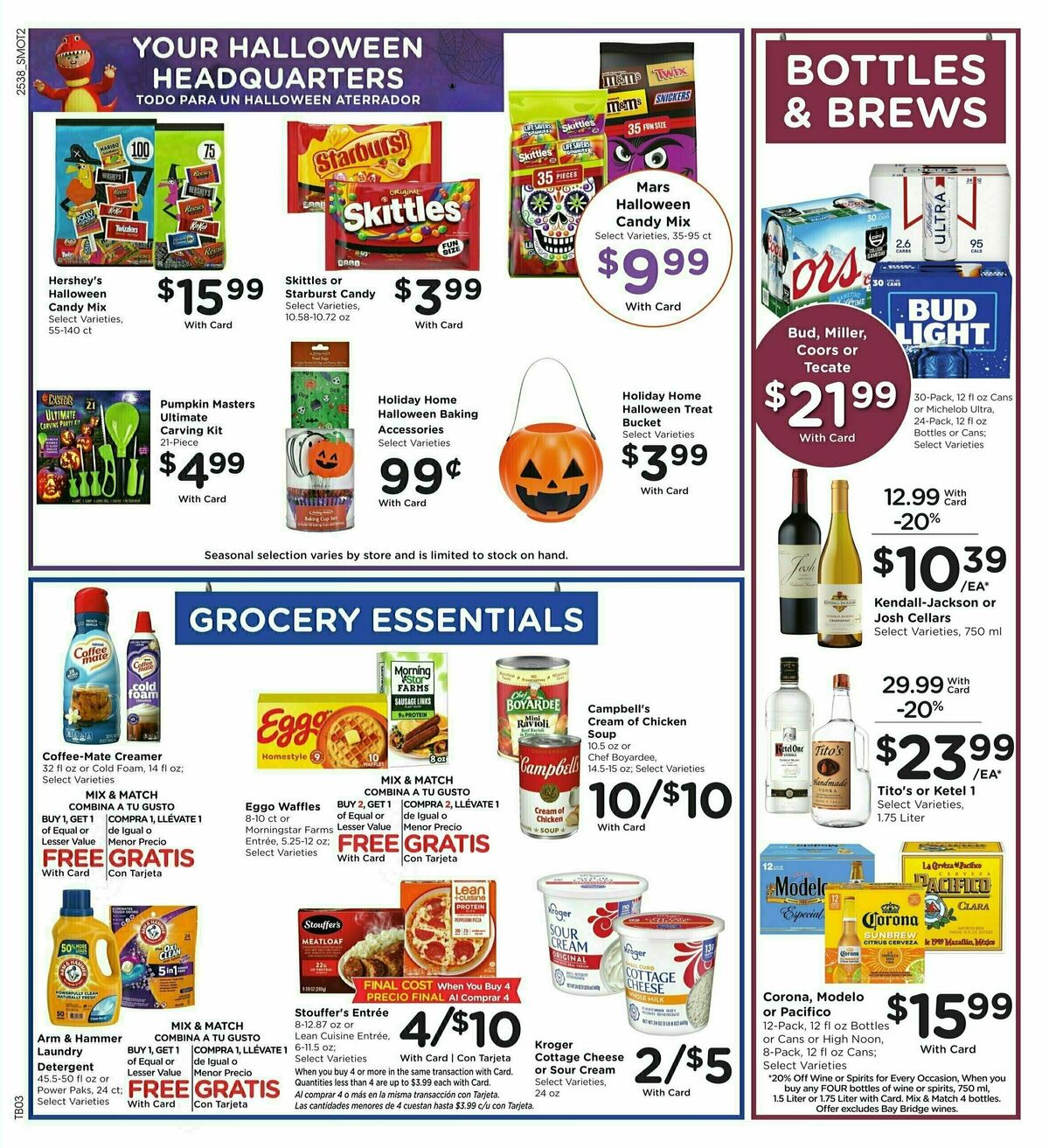 Smith's Weekly Ad from October 22