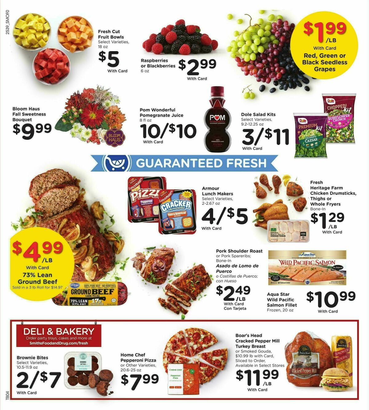 Smith's Weekly Ad from October 29