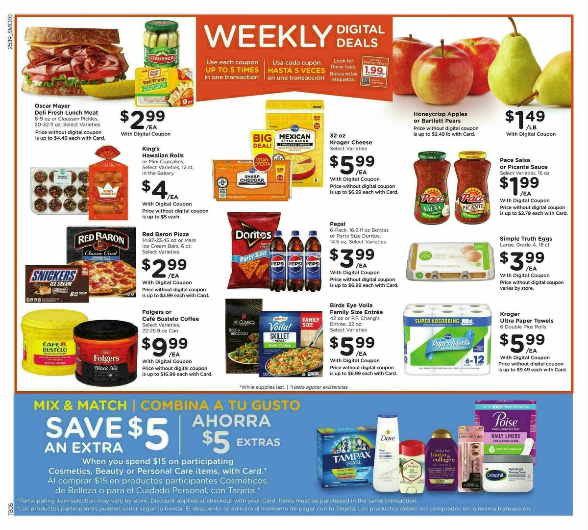 Smith's Weekly Ad from October 29