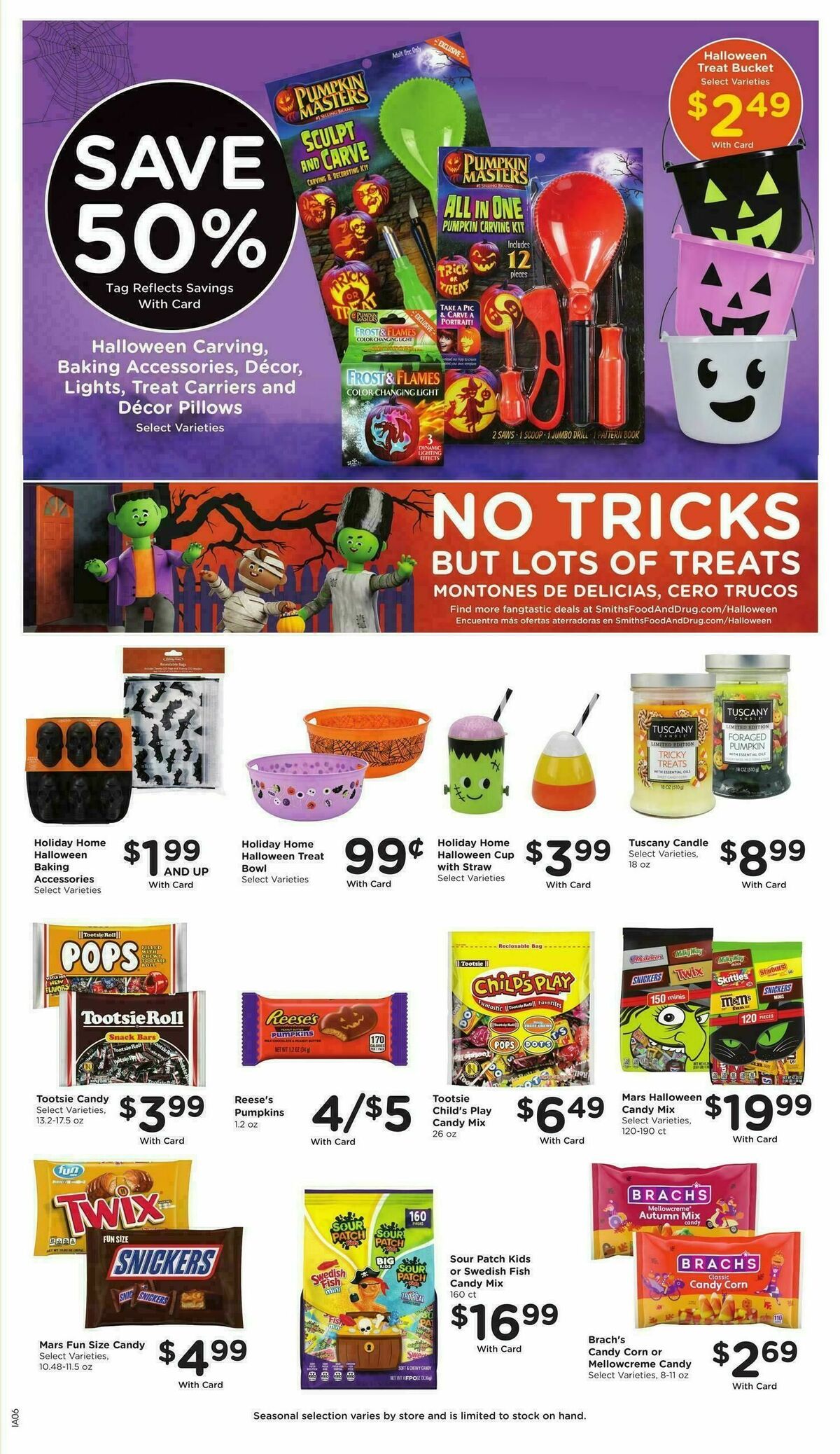 Smith's Weekly Ad from October 29