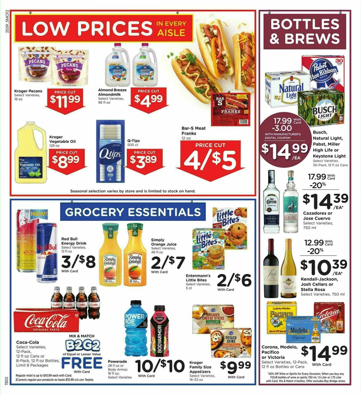 Smith's Weekly Ad from October 29