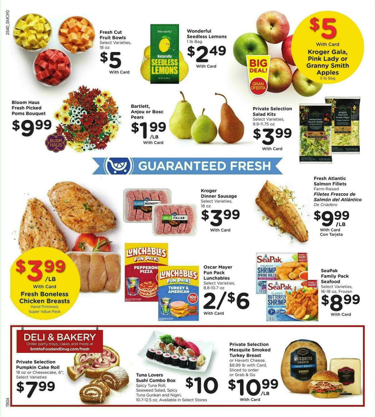 Smith's Weekly Ad from November 5
