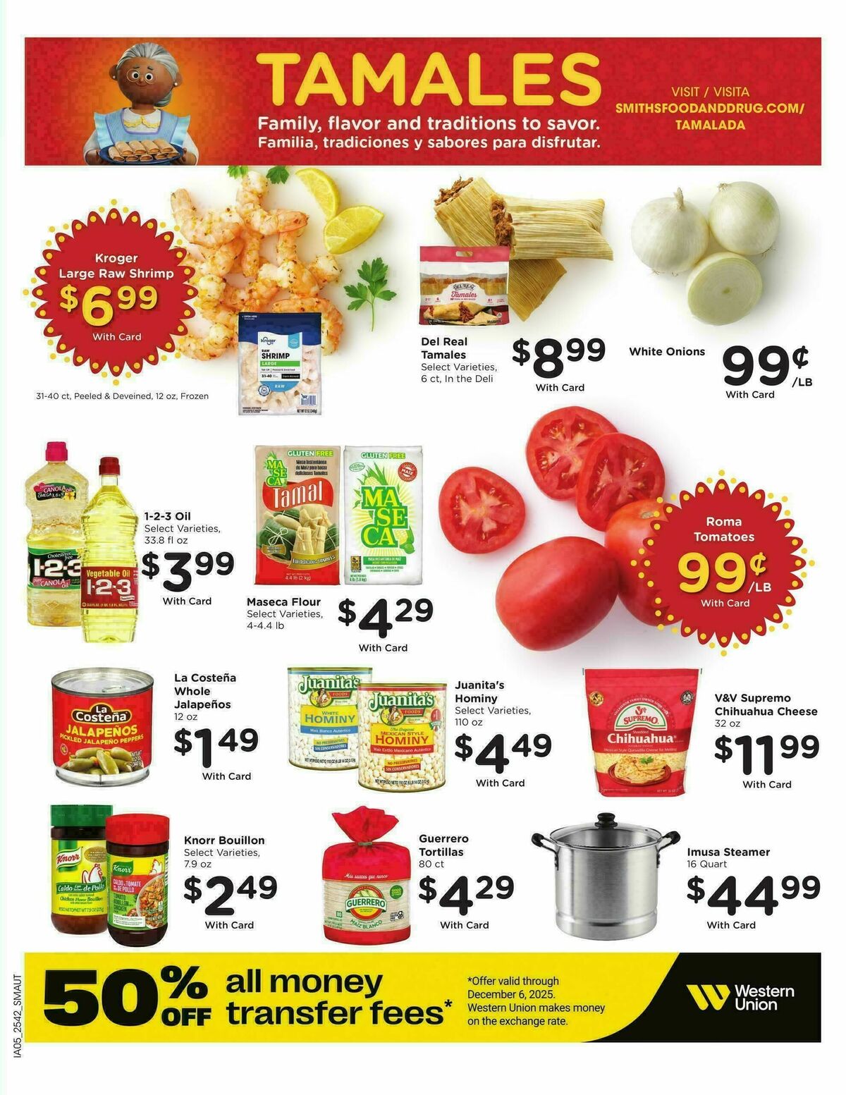 Smith's Weekly Ad from November 19