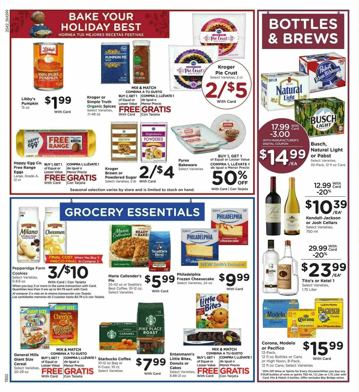 Smith's Weekly Ad from November 19