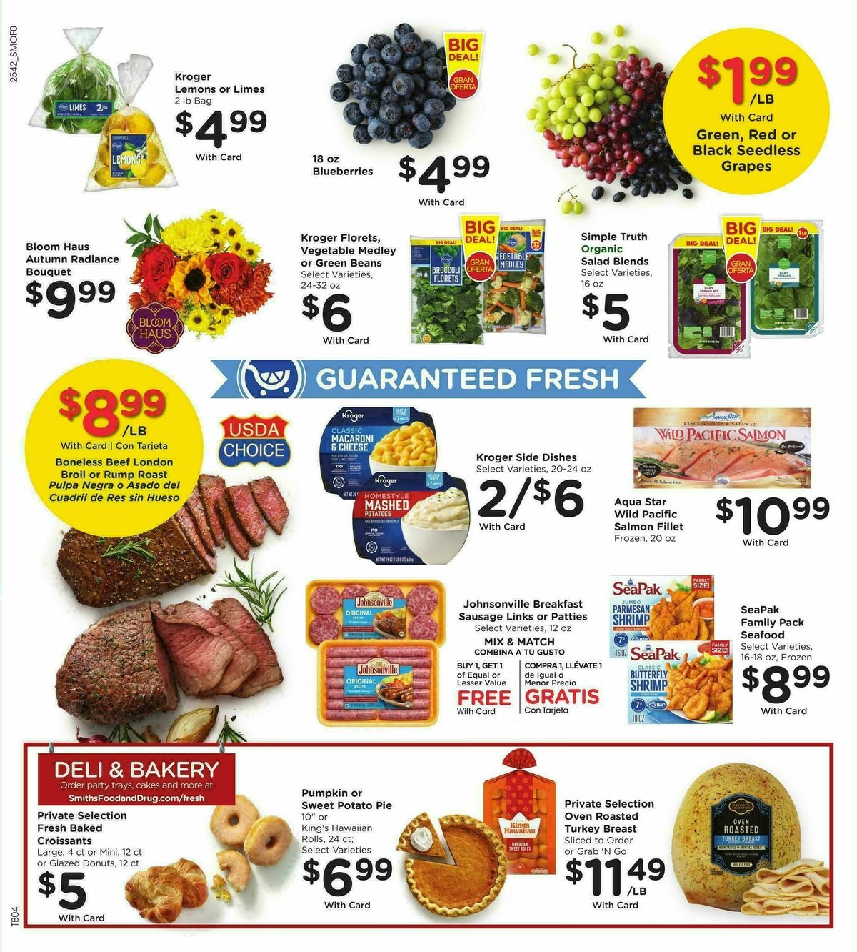 Smith's Weekly Ad from November 19