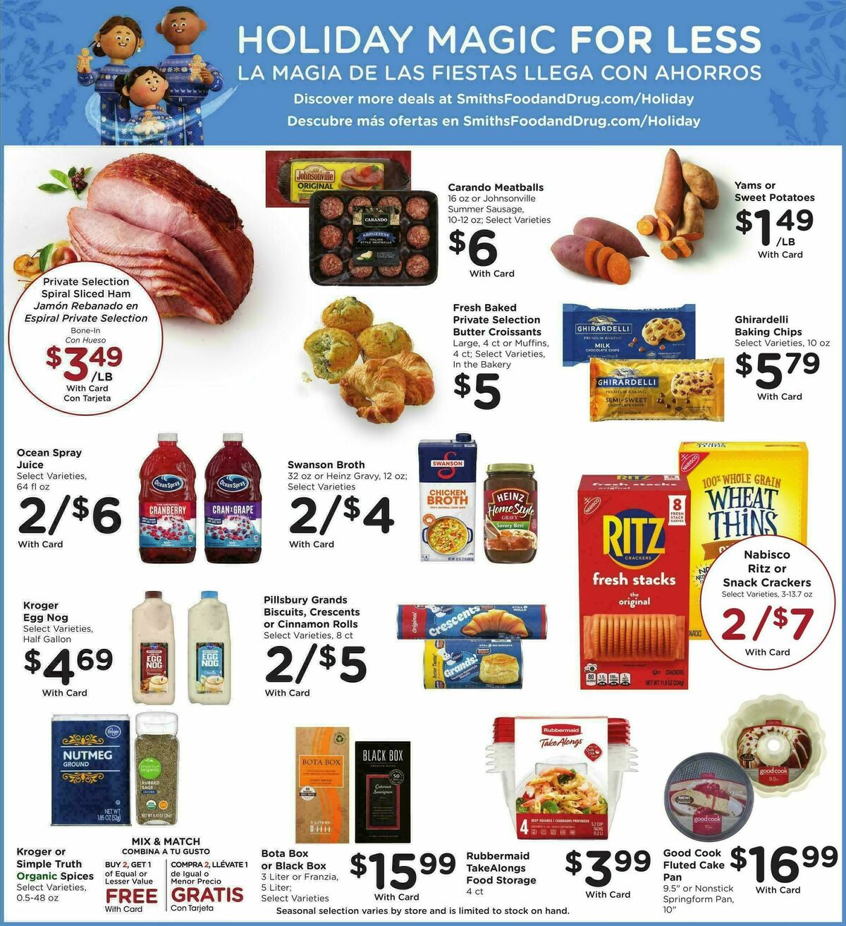 Smith's Weekly Ad from December 10