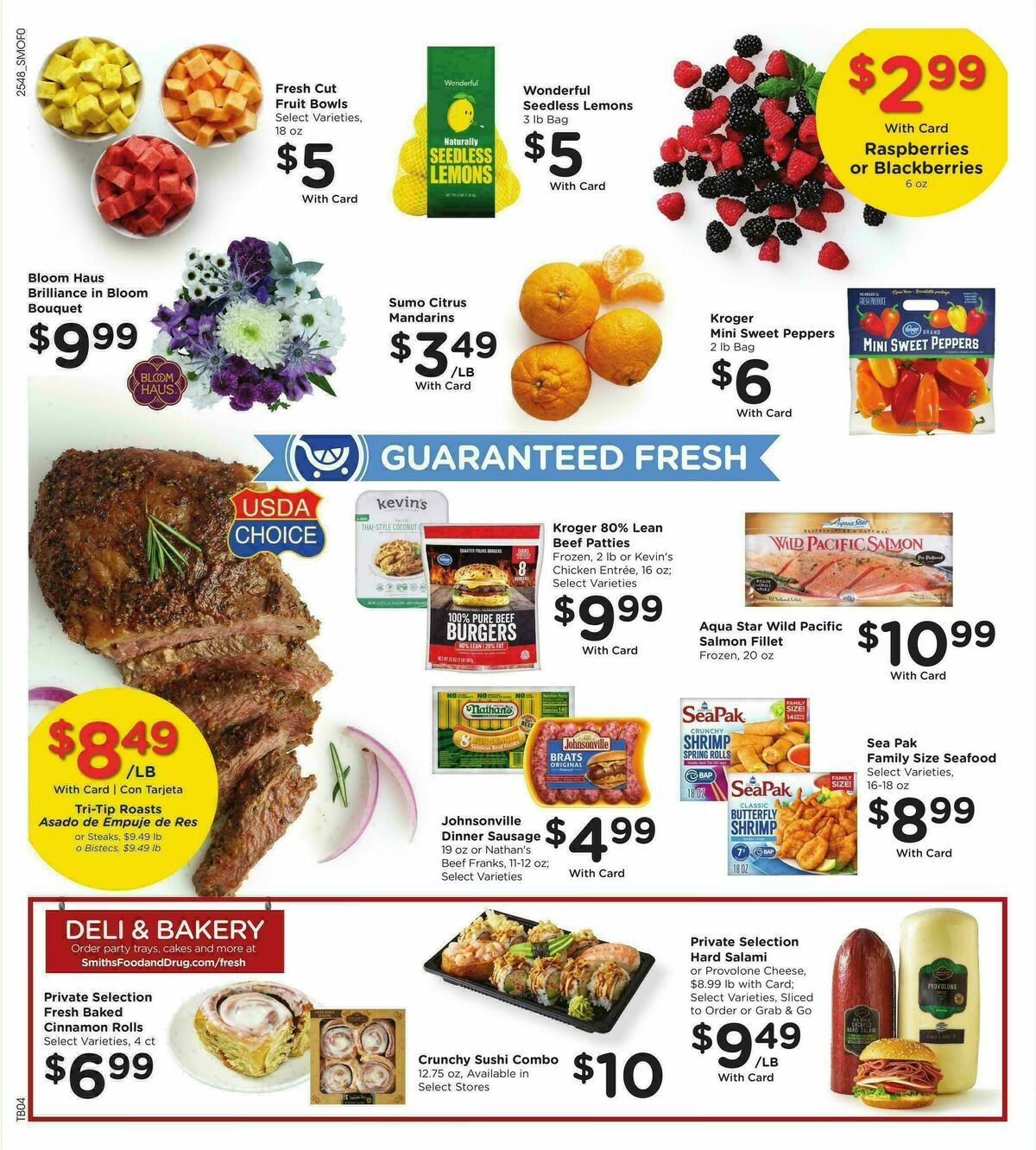 Smith's Weekly Ad from January 2