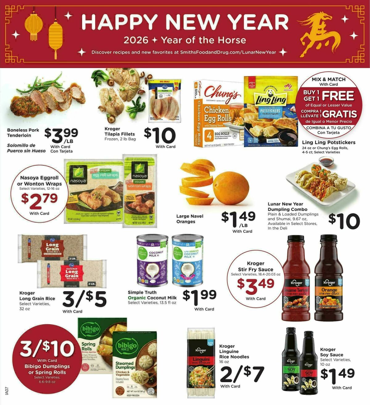 Smith's Weekly Ad from January 28