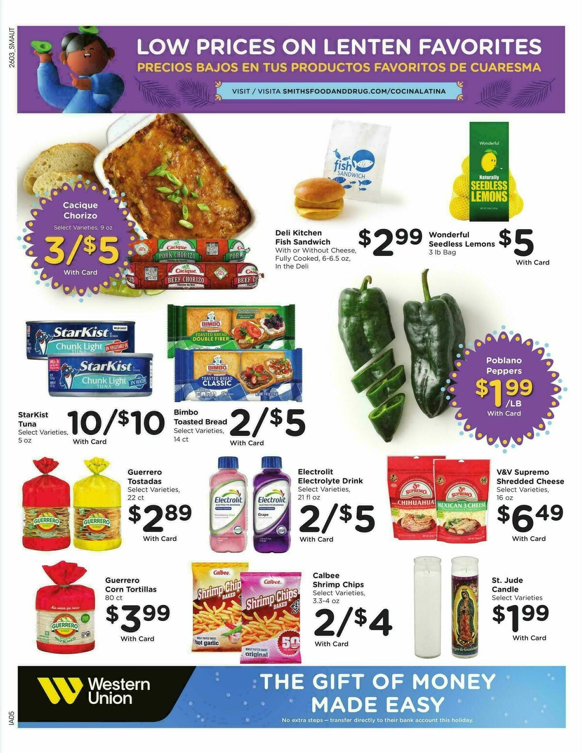 Smith's Weekly Ad from February 18