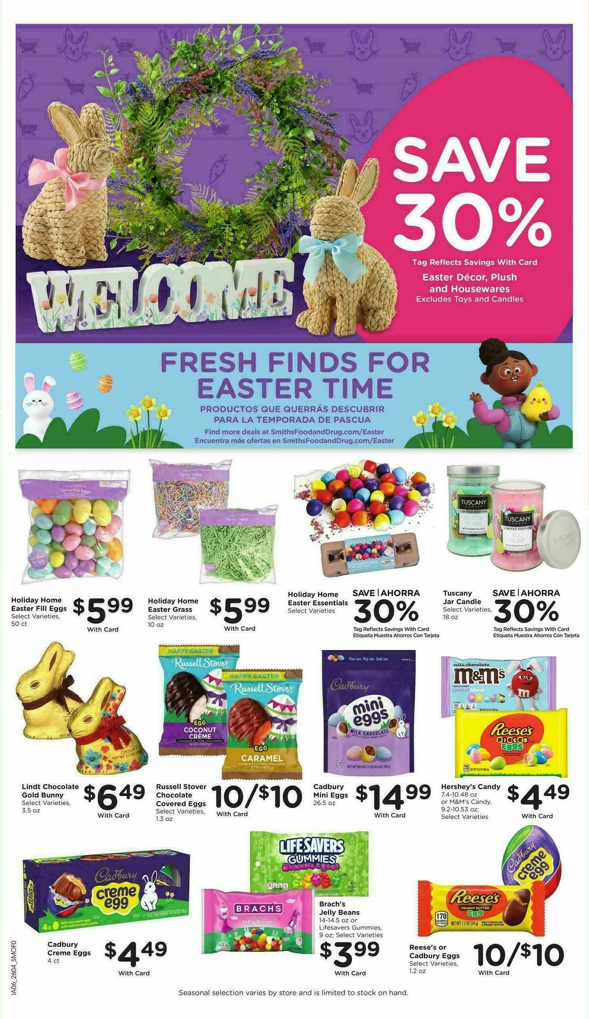 Smith's Weekly Ad from February 25