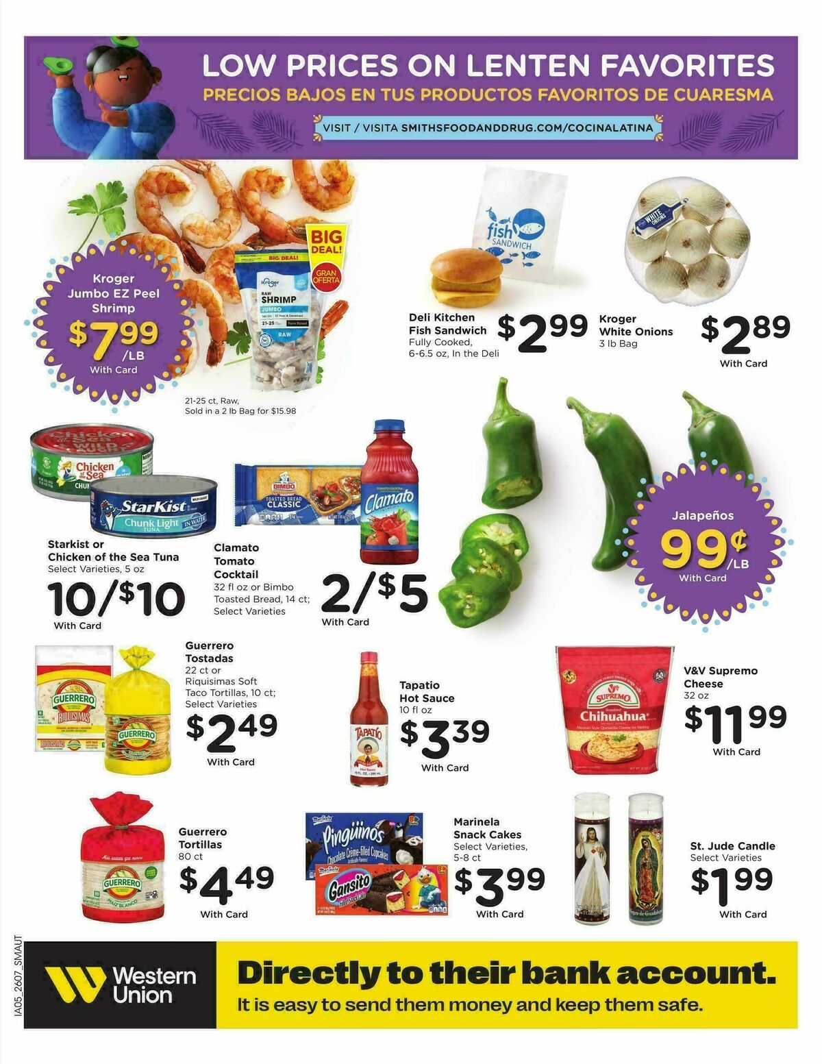 Smith's Weekly Ad from March 18