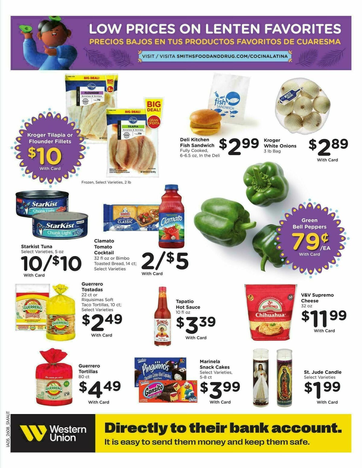 Smith's Weekly Ad from March 25