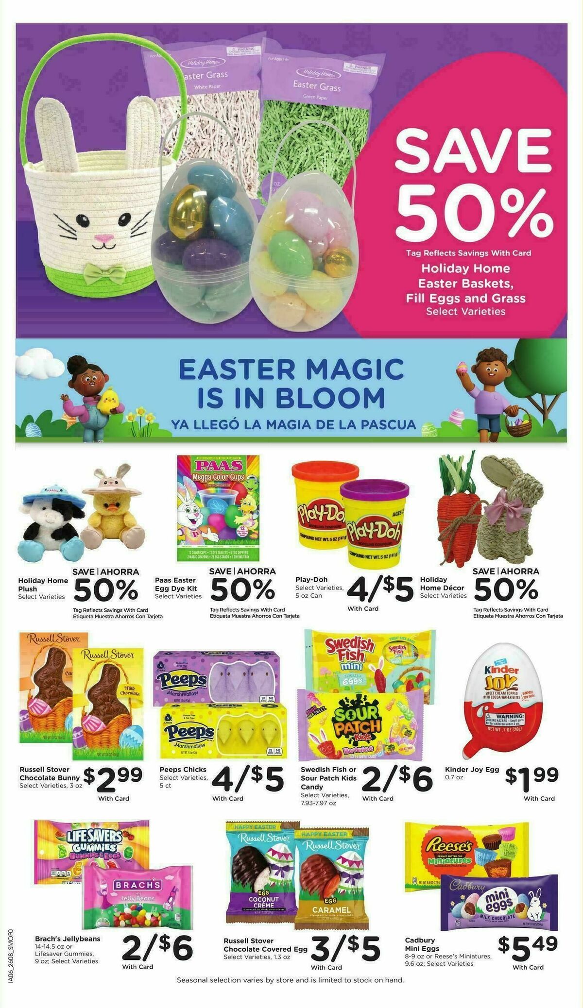 Smith's Weekly Ad from March 25