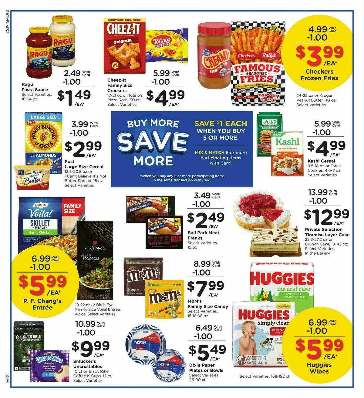 Smith's Weekly Ad from April 1