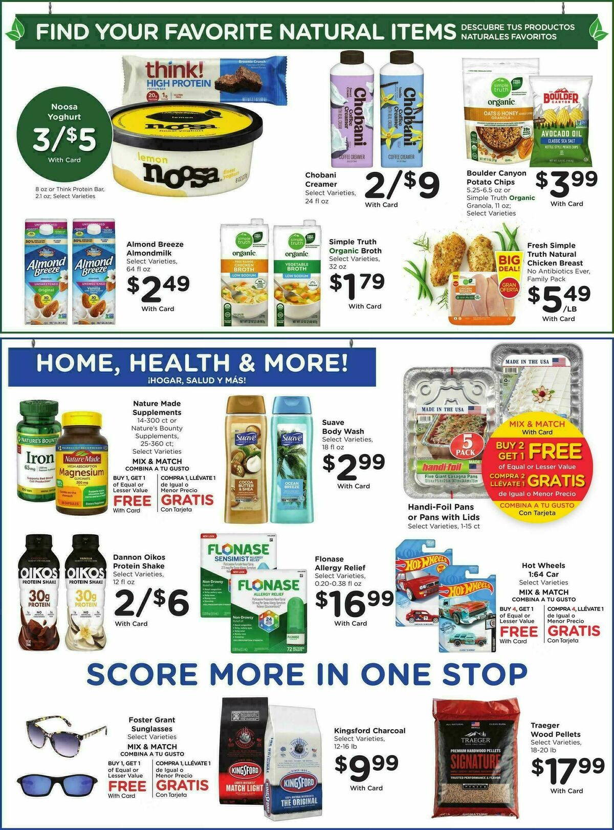 Smith's Weekly Ad from April 1