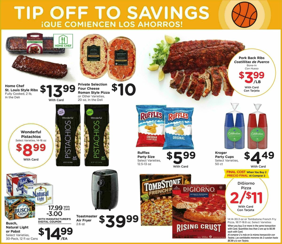 Smith's Weekly Ad from April 1