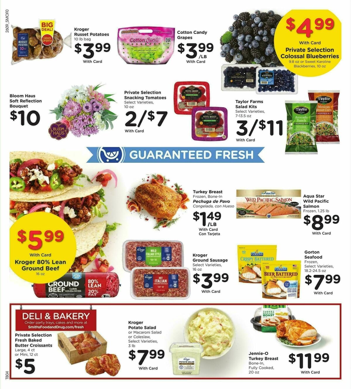 Smith's Weekly Ad from April 1