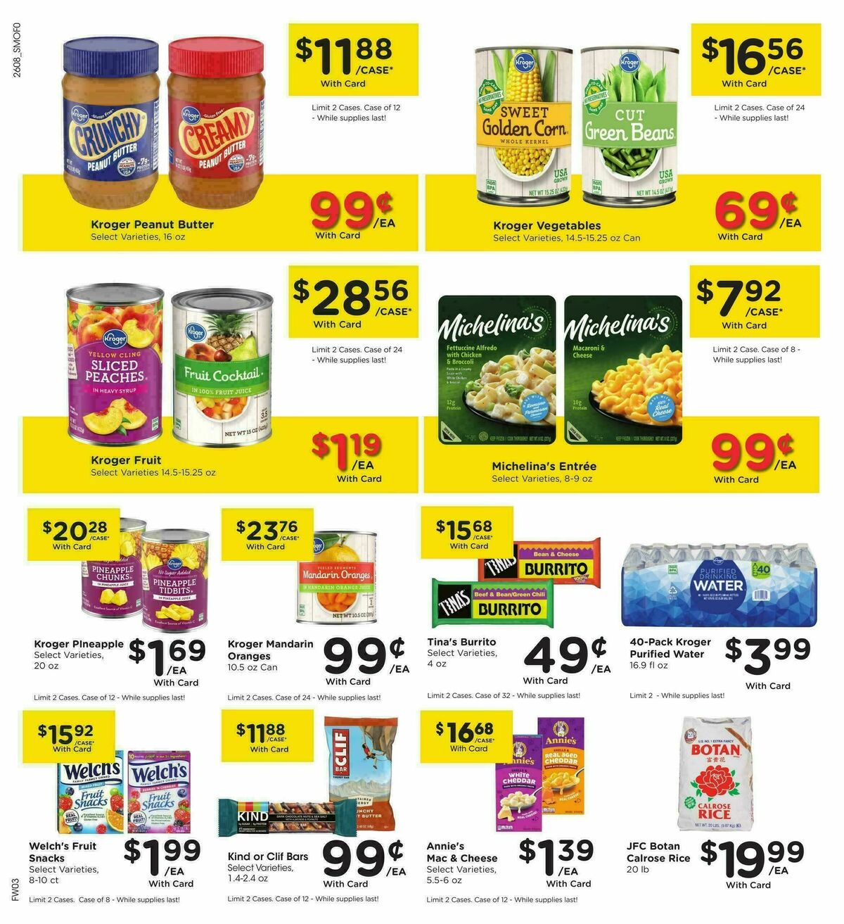 Smith's Weekly Ad from April 1